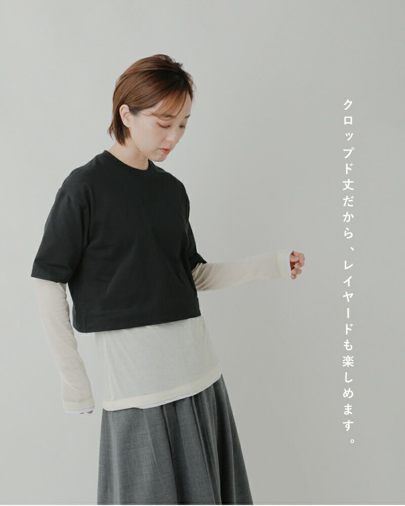 SLOANE 半袖シャツ SLOANE tシャツ / コットンテンジク クルーネックTシャツ メンズ