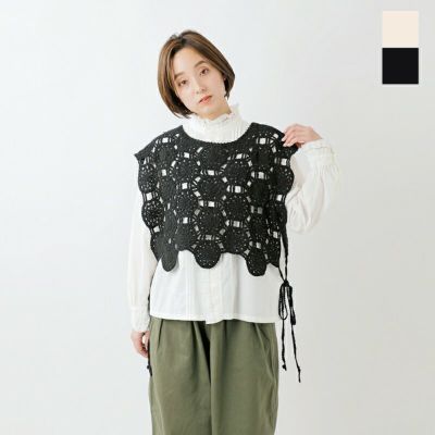 COOHEM コーへン ウール ノルディック柄 ニット ベスト 13-224 COOHEM コーへン ウール ノルディック柄 ニット ベスト 13-224