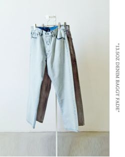 クーポン対象】YLEVE イレーヴ デニム バギー パンツ “13.5oz