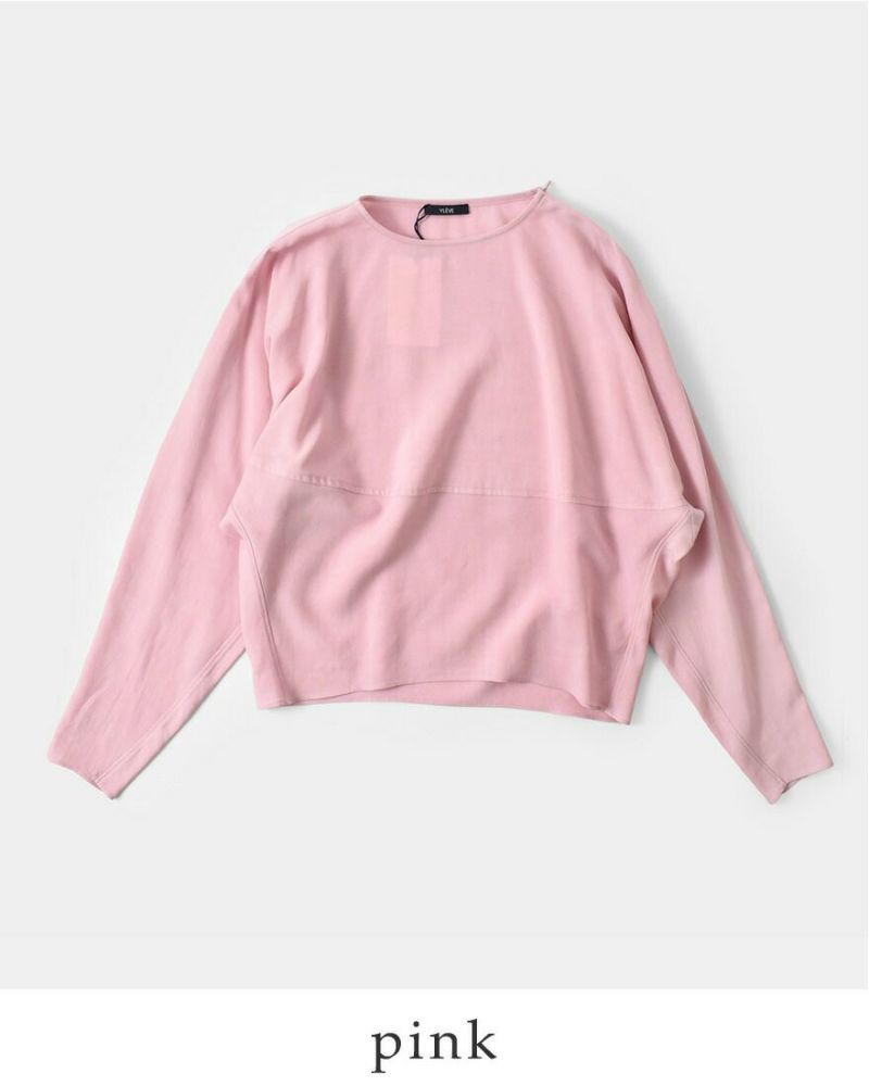 YLEVE イレーヴ テンセル プルオーバー ブラウス “TENCEL P/O BL YLEVE イレーヴ テンセル プルオーバー ブラウス “TENCEL P/O BL
