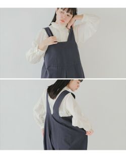 kelen ケレン コットン カーブライン サロペット “RYONZ kelen ケレン コットン カーブライン サロペット “RYONZ
