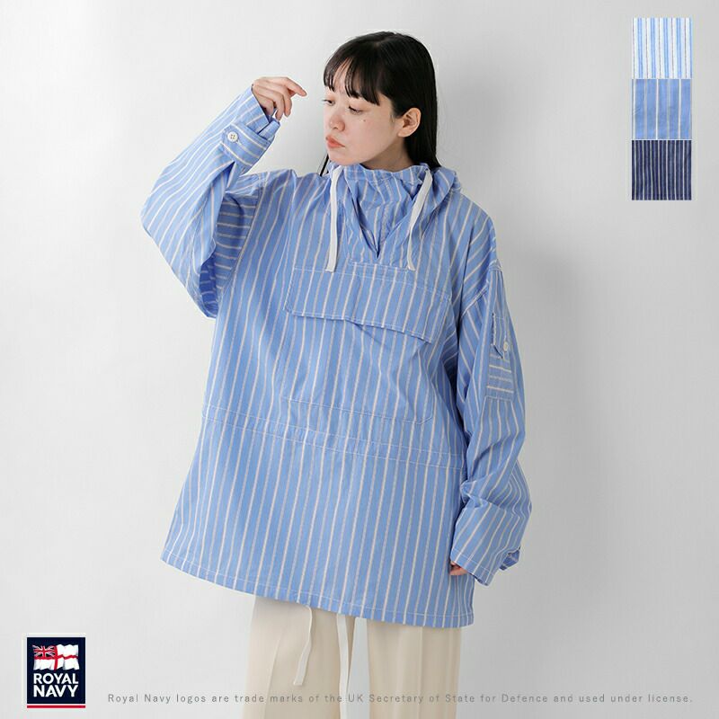 クーポン対象】ROYAL NAVY ロイヤルネイビー コットン ストライプ 