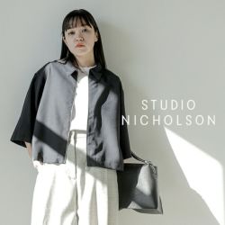 STUDIO NICHOLSON スタジオ ニコルソン トロピカルウール ジップ