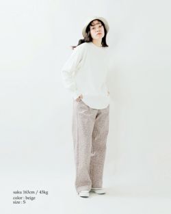 chimala チマラ レオパード ドローストリング パンツ cs39-wp14b