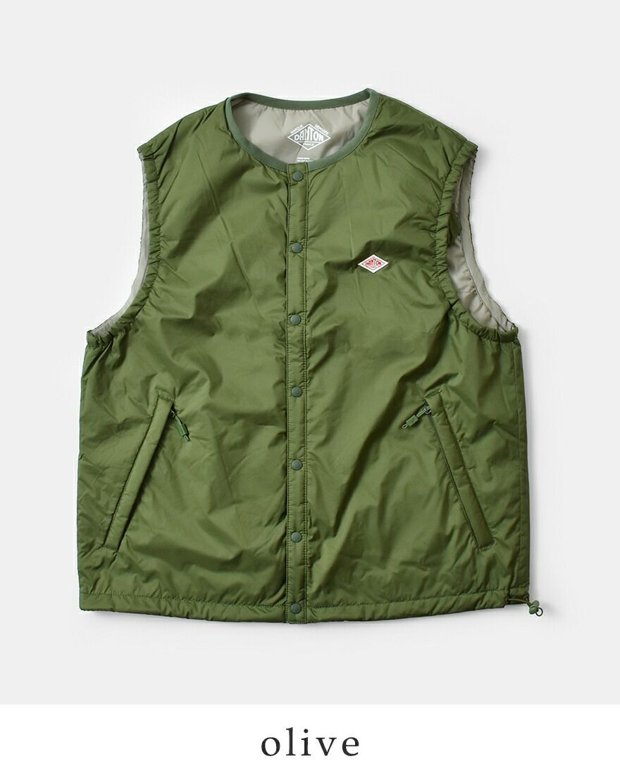 DANTON ダントン インサレーション カラーレス ベスト dt-a0634snt