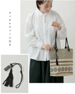 30%OFF】bon vieux temps ボンビュータン チャーム付き コットン