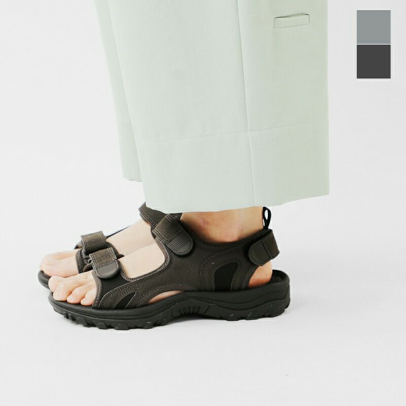 クーポン対象】HI-TEC ハイテック ダブルベルト トロピカル サンダル