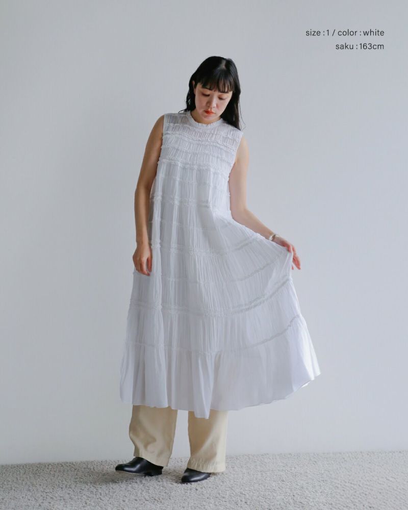 30%OFF】Pheeta フィータ コットン ボイル ノースリーブ ロング