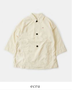DANTON ダントン ナイロン ドルマンスリーブ ステンカラー