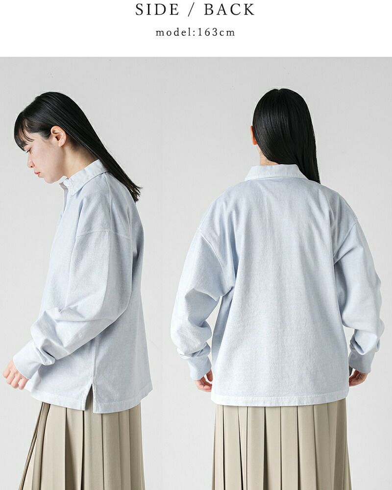 クーポン対象】【30%OFF】YLEVE イレーヴ コットン スキッパー プル 