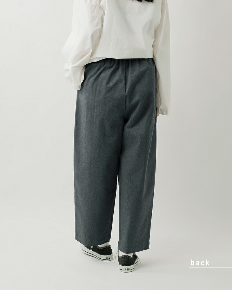 TRAVAIL MANUEL_コンパクトチノシャムパンツ | Fuzzy Clothed