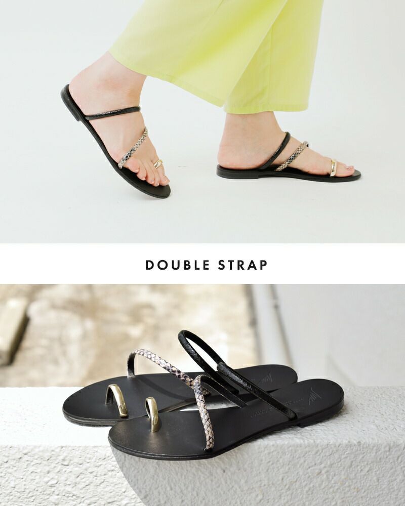 Sonny Label｜NICOLAS LAINAS リングベルトフラットサンダル