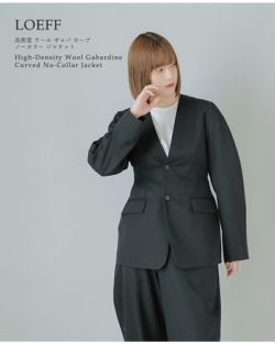 LOEFF ロエフ ギャバ カバーオール ジャケット サイズ1 - メルカリ