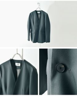 クーポン対象】LOEFF ロエフ 高密度 ウール ギャバ カーブ ノー