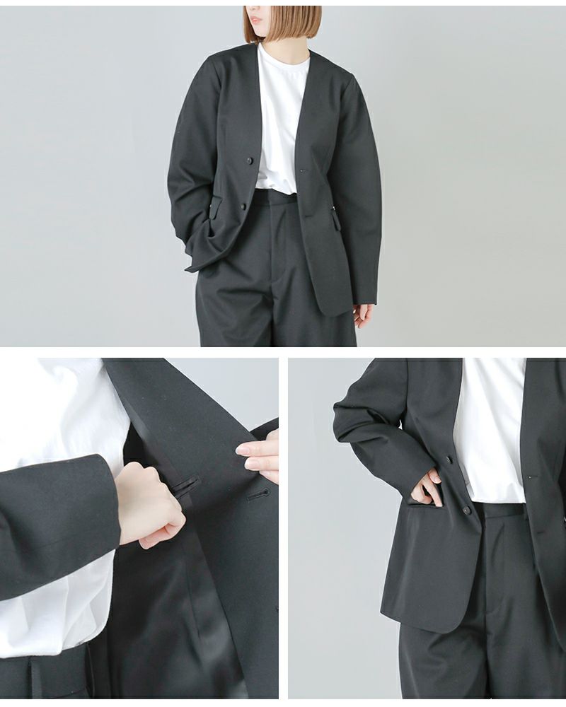 LOEFF ロエフ ギャバ カバーオール ジャケット サイズ1 - メルカリ