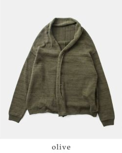 vlas blomme ヴラスブラム リネンカーディガン ロング