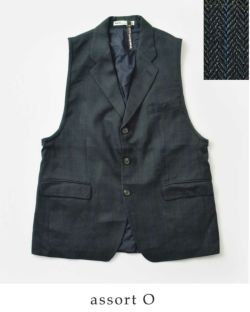 Sunny Side Up サニーサイドアップ リメイク テーラード ベスト sr-243