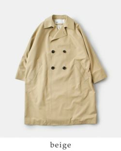 TICCA ティッカ コットン テント トレンチ コート tbes-171-mt