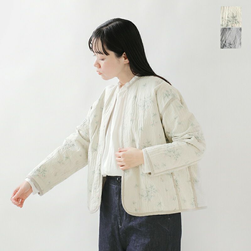 qiri パッチワークキルティングジャケット （AMBIDEX Store 〇 