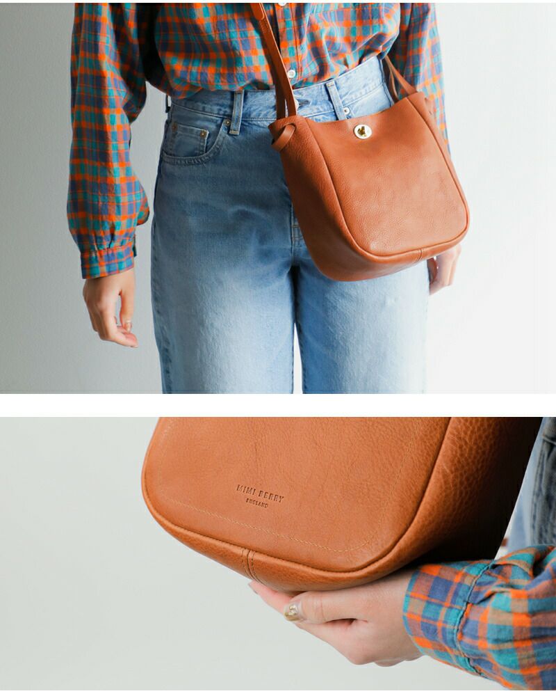 クーポン対象】Mimi ミミ レザー ショルダー バッグ “Val” val