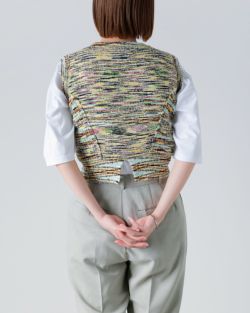 20%OFF】JUN MIKAMI ジュンミカミ コンフェッティヤーン ベスト