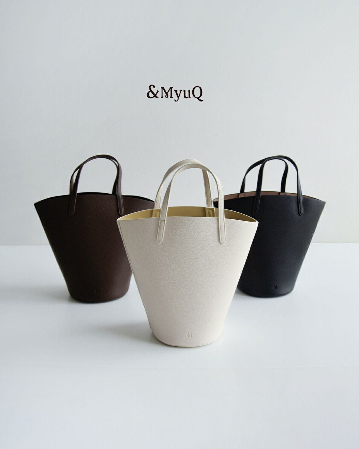 ＆MyuQ アンドミューク エラ ミニ トート バッグ “ERA MINI” mcb090-kk 