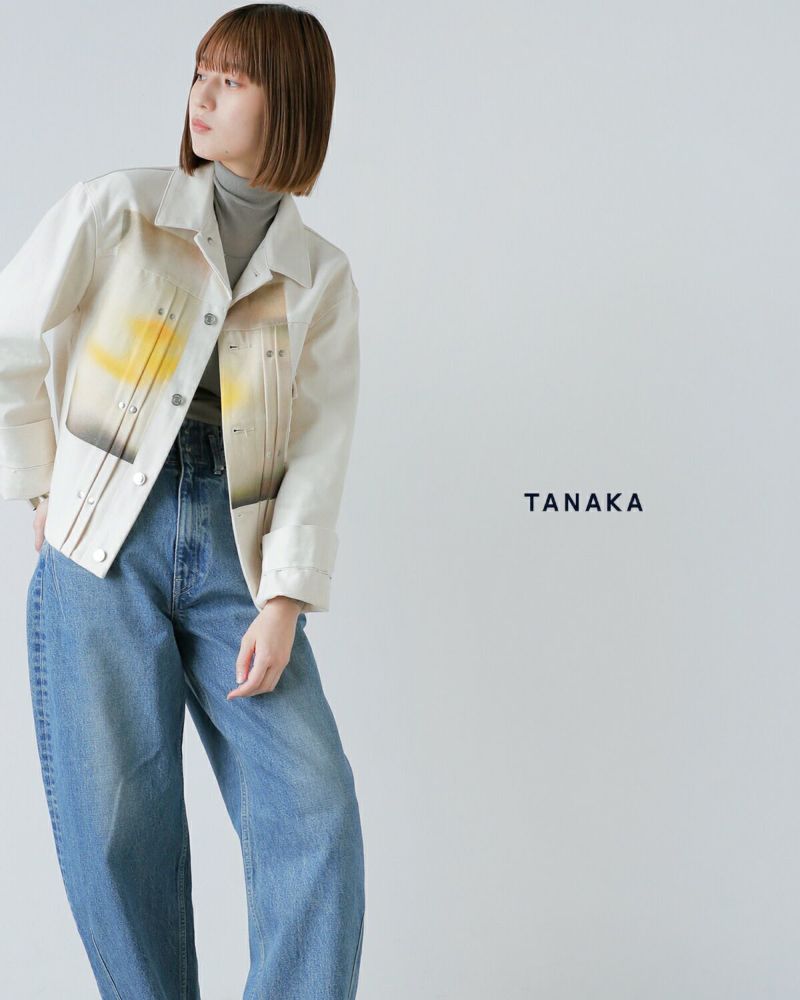 TANAKA タナカ コットン セルビッチ デニム ジャケット “THE