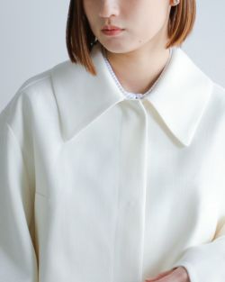 CLANE クラネ コクーン スリーブ ショート ジャケット 18104 CLANE クラネ コクーン スリーブ ショート ジャケット 18104