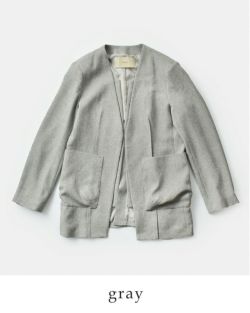 Hella ヘラ カラーレス デザイン ジャケット “COLLARLESS DESIGN Hella ヘラ カラーレス デザイン ジャケット “COLLARLESS DESIGN