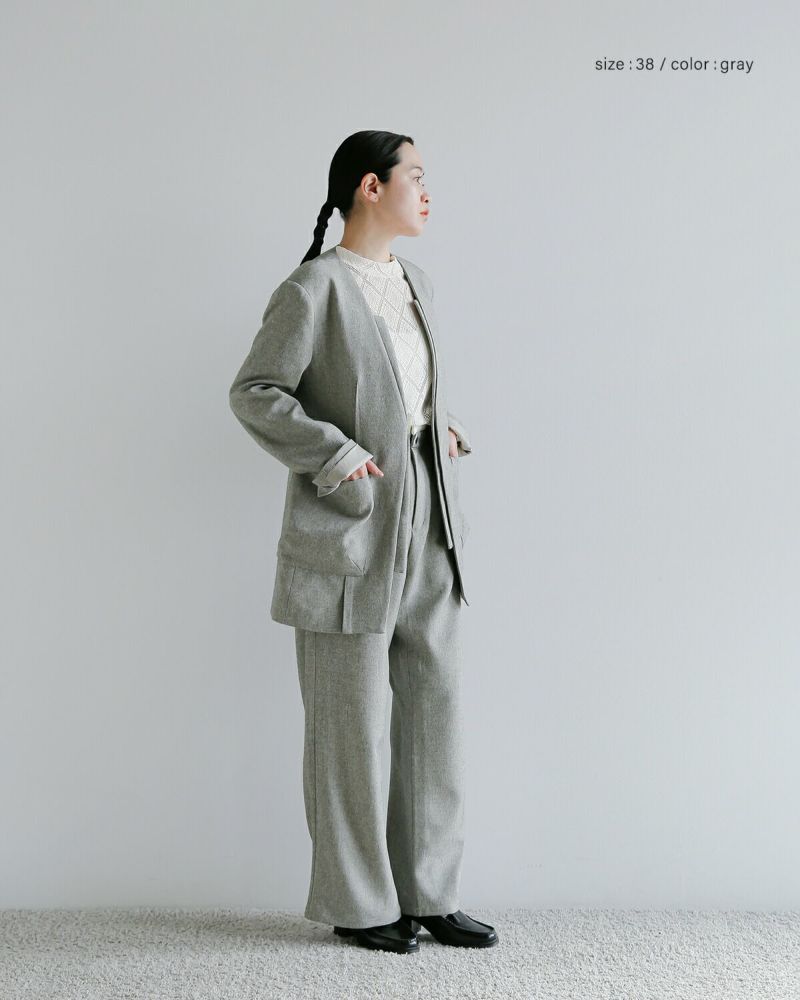 Hella ヘラ ダブル ウエスト パンツ “DOUBLE WAIST PANTS” h251