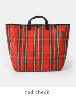 BAG'n'NOUN バッグンナウン 6号帆布 コットン チェック トート