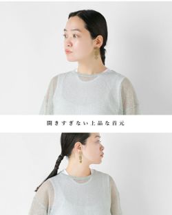 60%OFF】ADAWAS アダワス リネン オープンニット セミ シアー プル