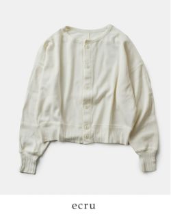 クーポン対象】kha:ki カーキ コットン ハニカム カーディガン