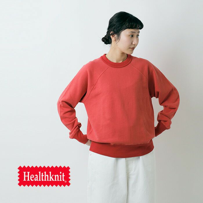 Poutulaca　XL　ヘルスニット Healthknit（ヘルスニット）/ HARINUKI-Waffle Crew neck L/S