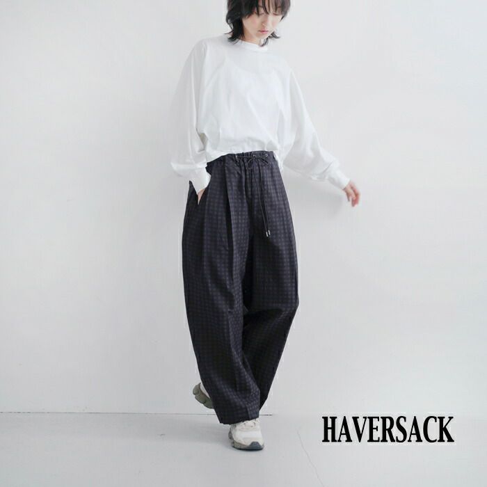 クーポン対象】HAVERSACK ハバーサック ギンガム ジャガード