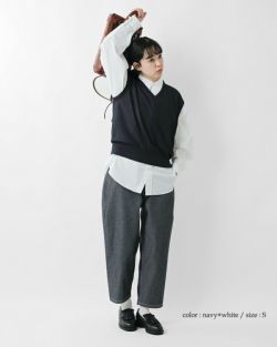 美品 トラディショナルウェザーウェア◆ケーブルチルデン Vネックベスト Traditional Weatherwear ケーブルチルデンVネックベスト