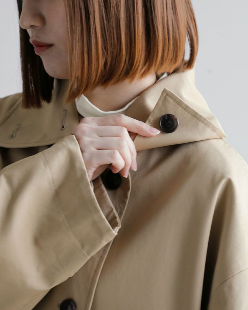CREDONA クレドナ 60/2 コットン ギャバジン ショート ペンネ