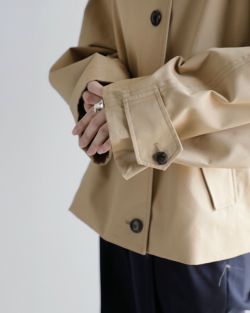 CREDONA クレドナ 60/2 コットン ギャバジン ショート ペンネ
