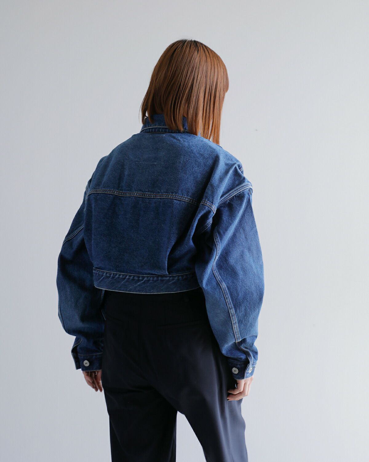KURO クロ ショート デニム ジャケット “POWER SHOULDER SHORT DENIM