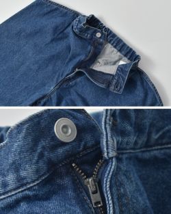 ころページ KURO クロ ペーパーフォールディング デニム パンツ “PAPER