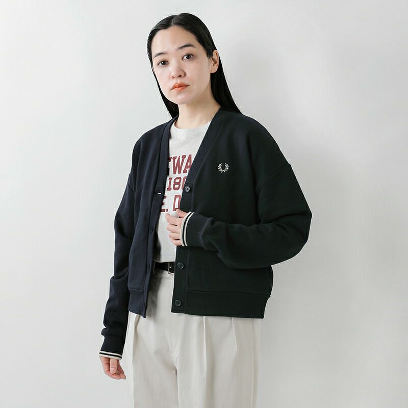 FRED PERRY カーディガン メンズ フレッドペリー ニット