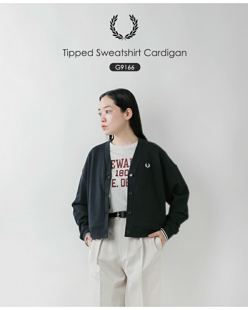 FRED PERRY フレッドペリー ラグラ ンスリーブスウェット