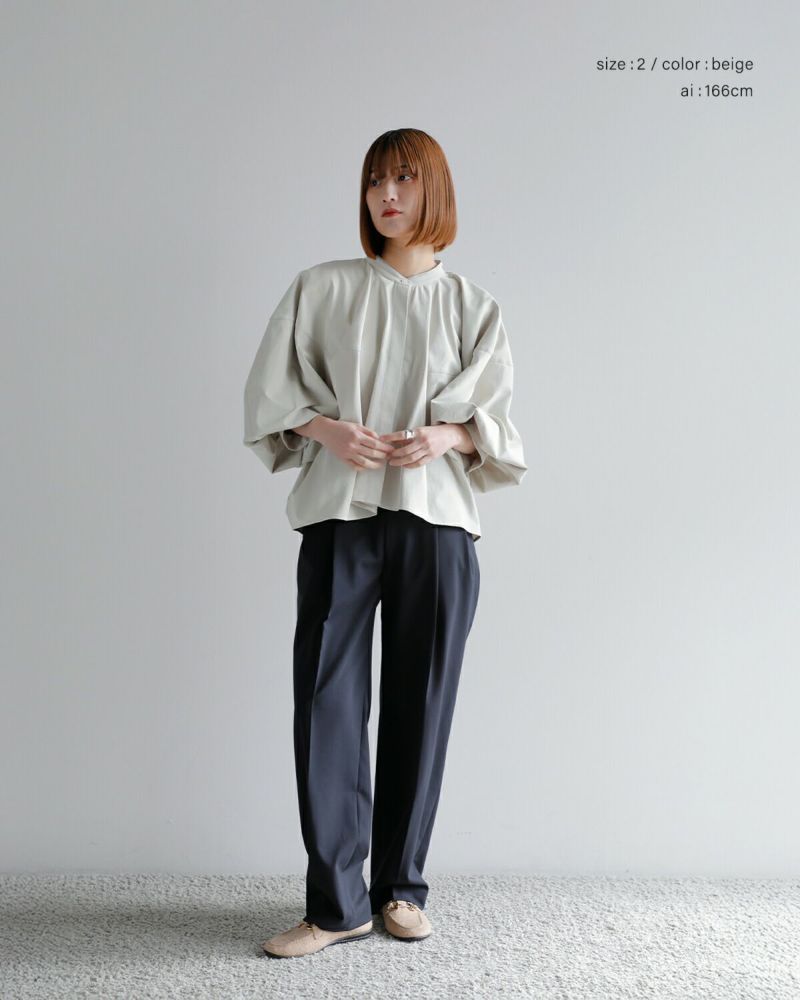 CLANE ボリュームスリーブトップス サイズ2 お 手頃 価格ファッション - CLANE美品サーマルボリューム