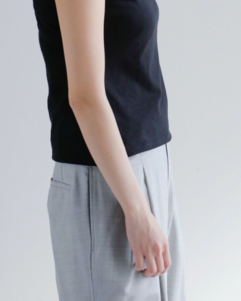 フレンチスリーブTシャツ｜JUN MIKAMI レディース 綿100｜春夏の