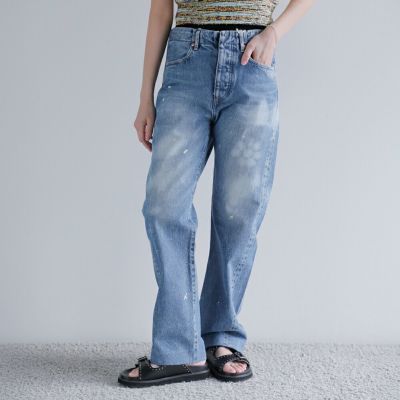 A.P.C. アーペーセーストレッチ ブラックデニム パンツ 25085-1