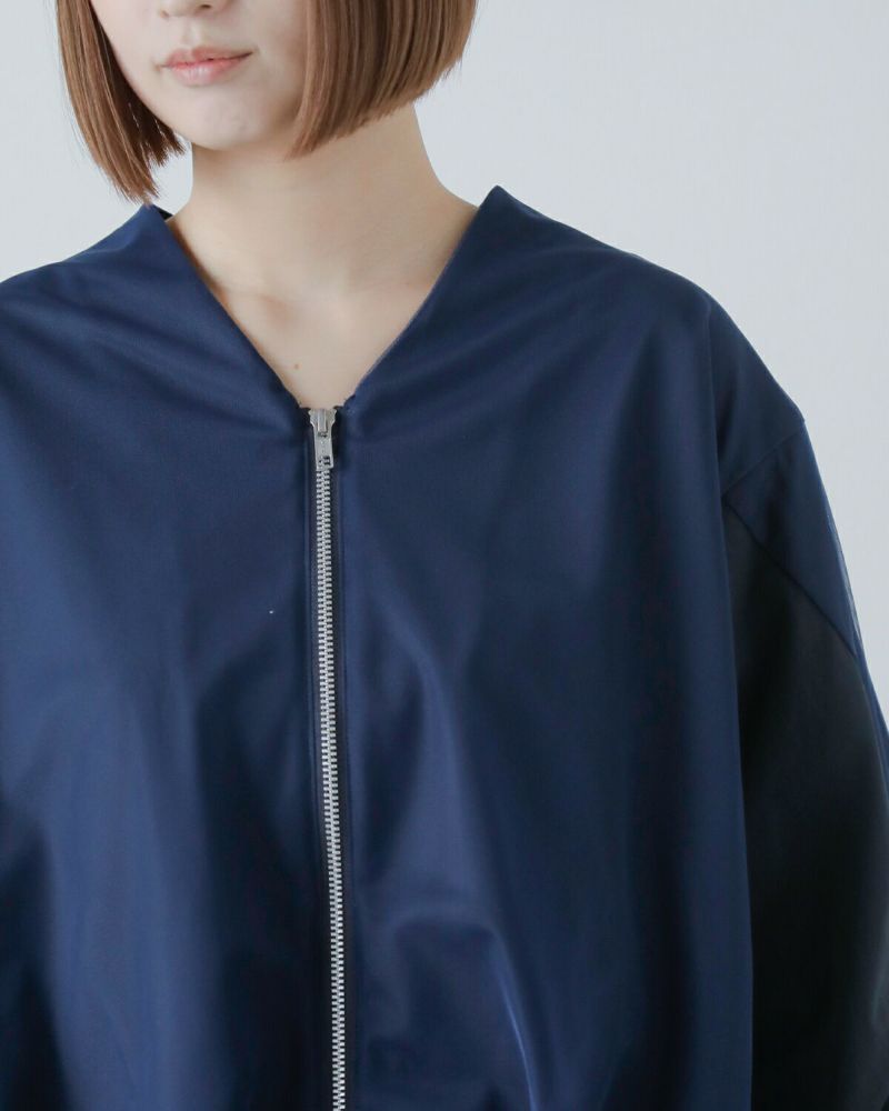 MARECHAL TERRE マルシャルテル 2way バルーン ジップ ブルゾン