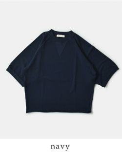 Shinzone シンゾーン コットン 裏毛 ハーフスリーブ スウェット Shinzone シンゾーン コットン 裏毛 ハーフスリーブ スウェット