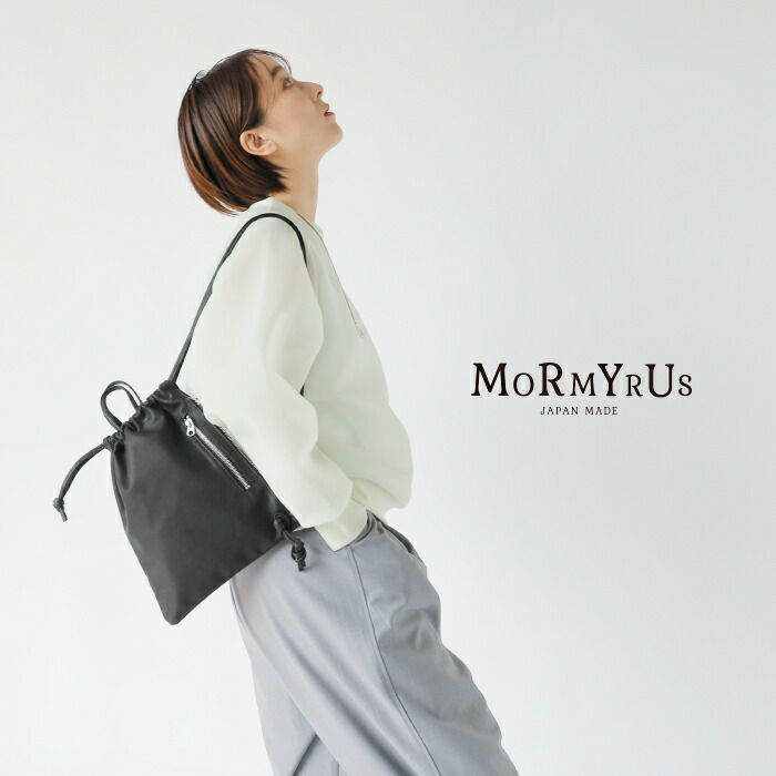 mormyrus モルミルス レザー 巾着 2way ショルダーバッグ m-171