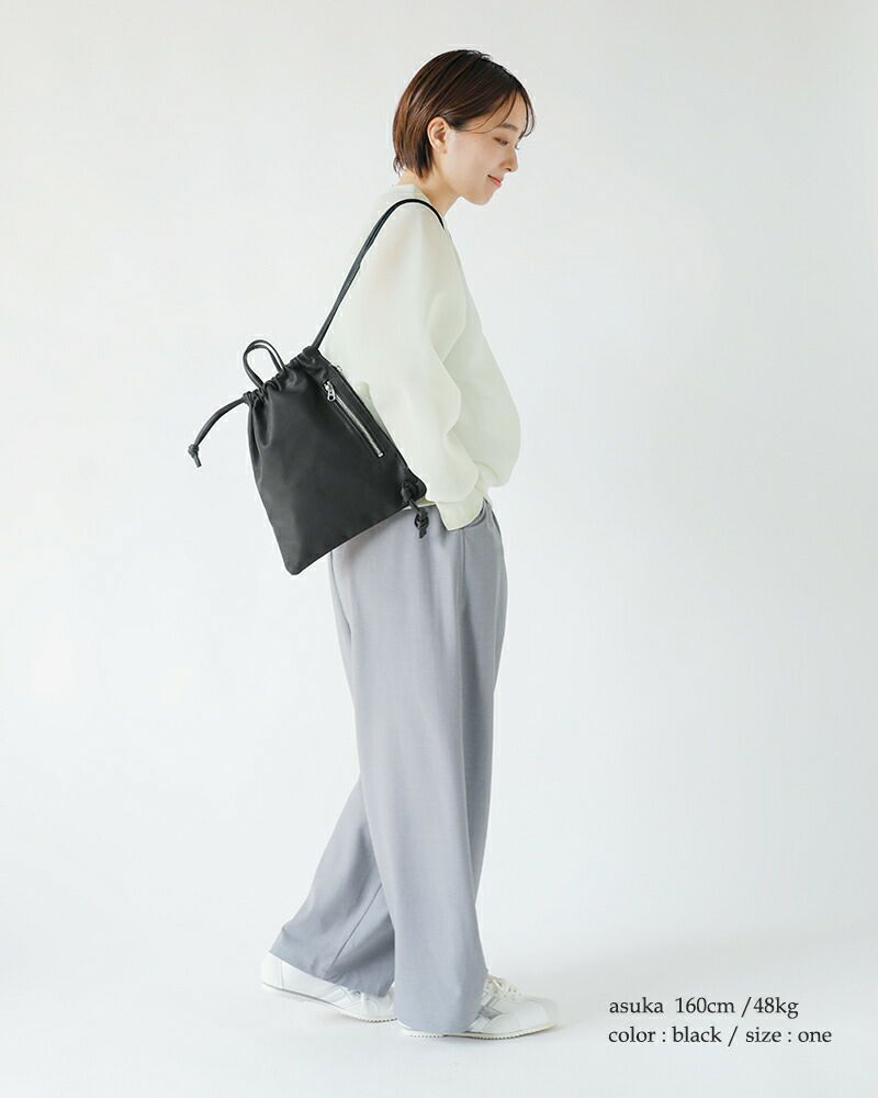 40%OFF】mormyrus モルミルス レザー 巾着 2way ショルダー