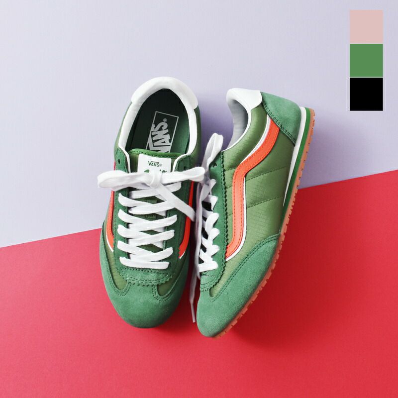 Vans ヴァンズ スーパー ロープロ レザー アッパー スニーカー